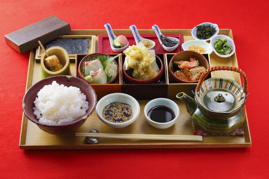 （銀座店で味える、お茶漬け御膳）
